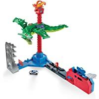 Hot Wheels Dragón Robótico- pista de coches de juguete (Mattel GJL13)